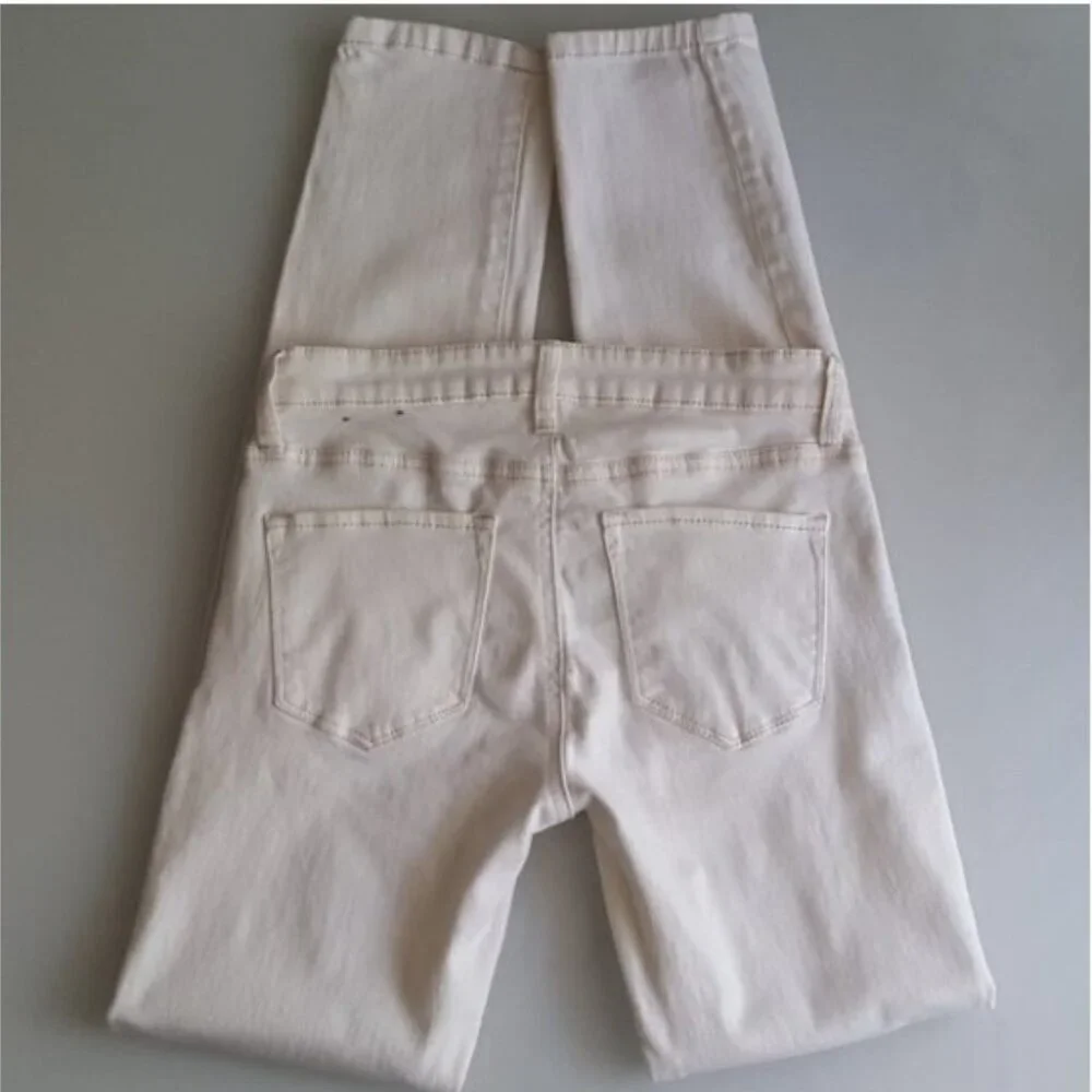 🇨🇦 SMART SET Jeans - Off-White - Picture 10 of 16